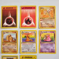 10 x 1. Edition Pokemon Karten WOTC Sammlung gemischt div. Set TCG non Holo /W49 - Image 4