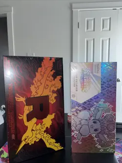 Pokemon TCG Prismatic Evolutions SPC and Moltres UPC Combo - Image 1