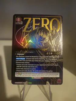 Lelouch Lamperouge Serialized 028/100 UEX03BT/CGH-2-042 Code Geass Union Arena - Image 1