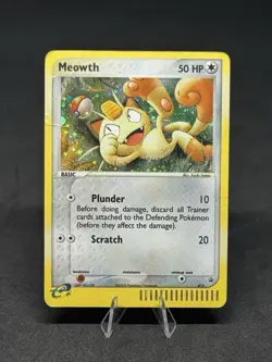 Pokemon TCG Meowth #013 WOTC Promo Holo Card Vintage 2003 Nintendo - Image 1