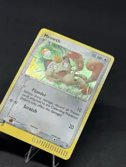 Pokemon TCG Meowth #013 WOTC Promo Holo Card Vintage 2003 Nintendo - Image 2