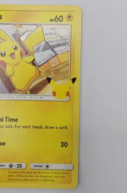 Pikachu - 25/25 Non Holo McDonald's 25th Anniversary Promos - Pokemon Card - NM - Image 4