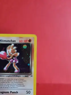 Pokemon Karte/card - Rocket's Hitmonchan 11/132 Gym Heroes Holo 1. Edition - LP - Image 3