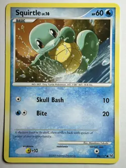 Squirtle Platinum 96/127 LP-NM Pokemon card - Image 1