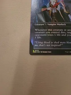 Vengeful Bloodwitch Extended Borderless MTG Magic the Gathering Card NM Mint FDN - Image 2