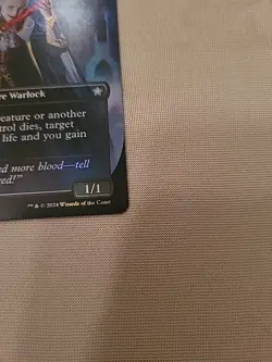 Vengeful Bloodwitch Extended Borderless MTG Magic the Gathering Card NM Mint FDN - Image 3