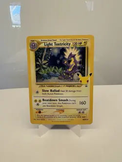 Light Toxtricity SWSH137 SWSH: Sword & Shield Promo Cards Holo - Image 1