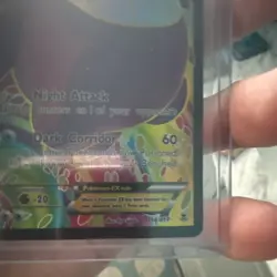 Pokemon Gengar EX 114/119 XY Phantom Forces Ultra Rare Full Art Holo Card - Image 3
