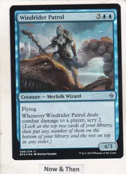 Magic: MTG: Battle for Zendikar: Foil: Windrider Patrol - Image 1