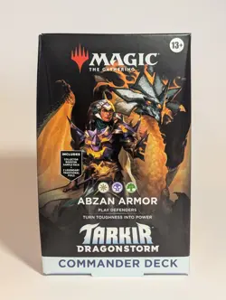 Tarkir: Dragonstorm Commander Deck - Abzan Armor MTG Magic: The Gathering Sealed - Image 1