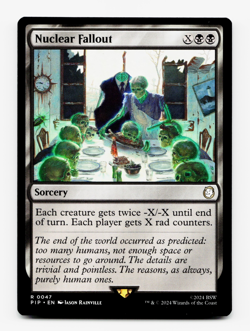 Nuclear Fallout [Universes Beyond: Fallout] MTG Magic - NM/M 💀💀 - Image 1