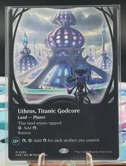 M 0285 Uthros, Titanic Godcore BORDERLESS VIEWPORT Edge of Eternities Land NM - Image 1