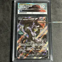 Pokemon Single Strike Urshifu V 151/164 Battle Styles ACE 10 GEM MINT - Image 1