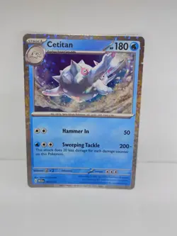 Cetitan 005/015 McDonald's 2023 Holo Promo Pokemon Card - Image 1