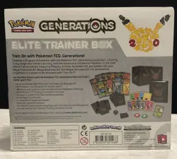 Pokemon 20th Anniversary Generations Elite Trainer Box ETB New Factory Sealed 820650801488 - Image 3