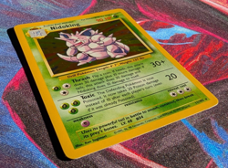Nidoking HOLO 11/102 Base Set 1999 Vintage Pokemon TCG - English - Image 2