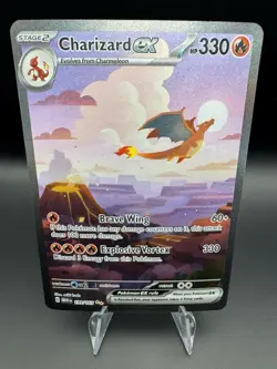 Charizard EX 199/165 Pokemon Scarlet & Violet 151 Secret Illustration Rare NM - Image 1