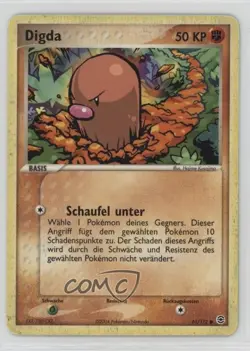 Diglett German Pokemon EX FireRed & LeafGreen #61 2004 - Image 1