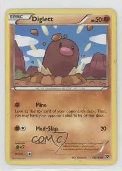 Diglett Pokemon XY Base Set #58 - Image 1