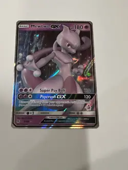 Pokemon TCG Mewtwo GX Battle Academy 31/68 Ultra Rare HP Mewtwo - Image 1