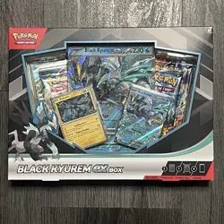 Pokemon Black Kyurem EX Box 4 Booster Packs - Image 1