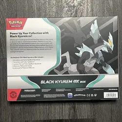 Pokemon Black Kyurem EX Box 4 Booster Packs - Image 2