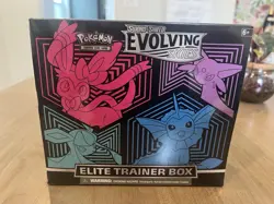 Nintendo Pokemon TCG Sword & Shield Evolving Skies Elite Trainer Box Sealed 820650808944 - Image 1