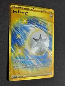 Jet Energy 252/191 Surging Sparks Gold Secret Rare Pokemon TCG NM/Near Mint - Image 4