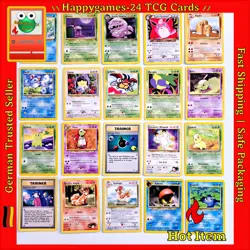 20x Pokemon Karten WOTC Sammlung gemischt div. Set TCG non Holo /U30 - Image 1