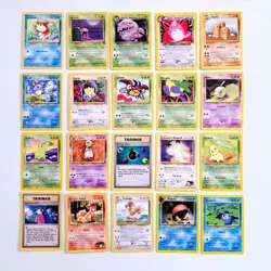 20x Pokemon Karten WOTC Sammlung gemischt div. Set TCG non Holo /U30 - Image 2