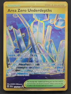 Area Zero Underdepths 174/142 Hyper Rare Stellar Crown Pokemon TCG - Image 1