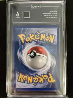 2005 POKEMON EX DELTA SPECIES JOLTEON #7 RARE HOLO FOIL TAG 6 EX-MT - Image 2