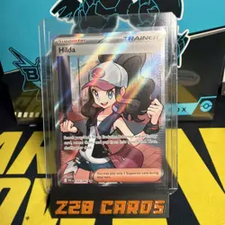 Pokemon Hilda Full Art Trainer 164/086 Sv: White Flare Holo Pokemon - Image 1