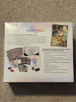 Pokemon TCG Scarlet & Violet Prismatic Evolutions Elite Trainer Box SEALED ETB - Image 2