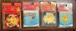 1999 NINTENDO POKEMON BORDER STICK-UPS - LOT OF FOUR ( 4 ) - Image 1