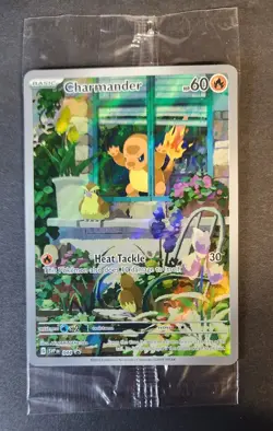 Pokemon TCG Charmander Obsidian Flames #044 SVP Black Star Promo [SEALED] - Image 1