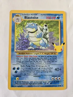 Pokemon TCG | Celebrations | Classic Collection | Blastoise | 2/102 - Image 1