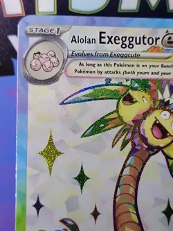 Alolan Exeggutor ex 225/191 Surging Sparks Ultra Rare Full Art Pokemon TCG NM/M - Image 2