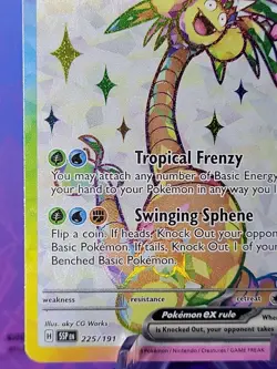 Alolan Exeggutor ex 225/191 Surging Sparks Ultra Rare Full Art Pokemon TCG NM/M - Image 5