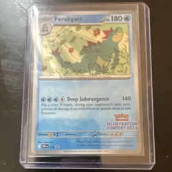 The Pokemon Company Feraligatr 213 180HP Promo Illustration Contest 2024 SvP Po… - Image 1
