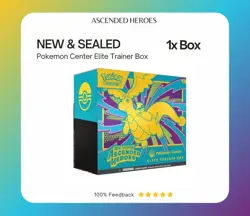 Pokemon TCG: Mega Evolution-Ascended Heroes POKEMON CENTER ETB ✅ - Image 1