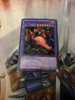 Yugioh! Twin-Headed Thunder Dragon - MRD-EN120 - Super Rare - Unlimited 25th Ann - Image 1