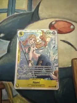 One Piece CCG Nami SR EB03-053 NM English Heroine Edition - Image 1