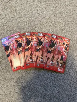 One Piece EB-03 Sleeved Booster Pack !Lot Of 5! - Image 2