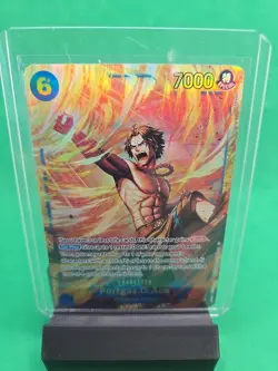 Portgas.D.Ace Alt Art OP13-119 SEC - Carrying on His Will One Piece ENGLISH - Image 1