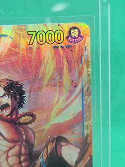 Portgas.D.Ace Alt Art OP13-119 SEC - Carrying on His Will One Piece ENGLISH - Image 3