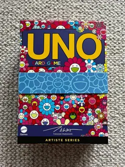 TAKASHI MURAKAMI UNO ARTISTE SERIES CARD GAME LIMITED EDITION MATTEL SOLD OUT! - Image 1