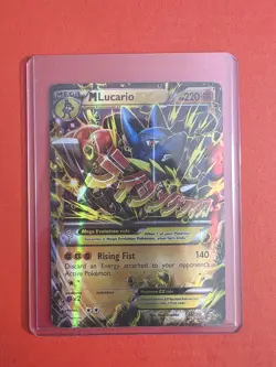 M Lucario EX Holo Card 55/111 XY-Furious Fists - Image 1