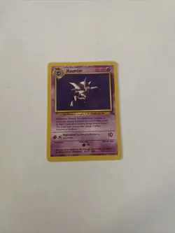 HAUNTER: RARE Fossil Set 21/62 Pokemon Card - NM (1999-WOTC, Non-Holo) - Image 1