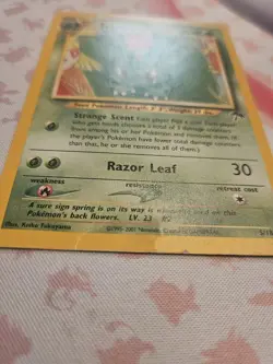 Pokemon Ivysaur Card 5/18 Southern Islands Rare MP - Image 4